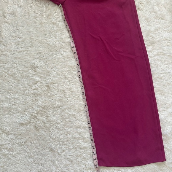 Gal Meets Glam Jumpsuit Meredith Crepe Off the Shoulder Wide Leg Petite Sz 6P - Picture 14 of 14